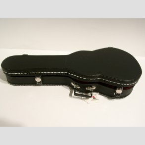 Guitar Lder Taske - Til Akustisk Miniaturer Guitar - 28x11x3cm