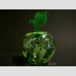Glas bler - Grn Mix - 10-11cm Hj - Dia 8cm