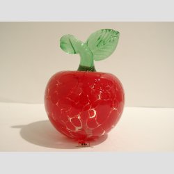 Glas bler - Rd Mix - 10-11cm Hj - Dia 8cm