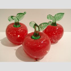 Glas bler - Rd Mix - 10-11cm Hj - Dia 8cm