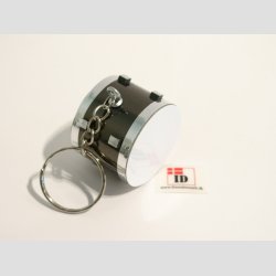 Miniature Tromme Nglering - Sort - 3cm