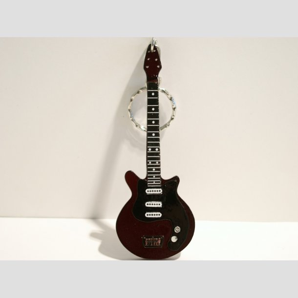 Guitar - Miniaturer Elektriske Guitar Ngleringe - Special Artist - 10cm ID Deko4
