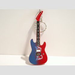 Guitar - Miniaturer Elektriske Guitar Ngleringe - Special Artist - 10cm