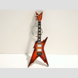 Guitar - Miniaturer Elektriske Guitar Ngleringe - Special Artist - 10cm