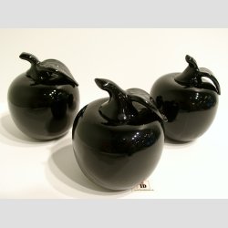 Glas bler - Glans Natsorte / Glas bler - Hjde 9-10cm - Dia 7-8cm