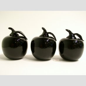 Glas bler - Glans Natsorte / Glas bler - Hjde 9-10cm - Dia 7-8cm