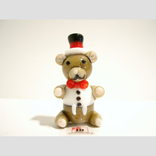 Bjrnemor &amp; Bjrnefar - I JadeGlas - 7cm &amp; 7,5cm Figur A