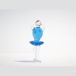Glasfigurer - Ballet Danserinde I Glas - 6 Farver - Mini 5cm