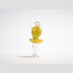 Glasfigurer - Ballet Danserinde I Glas - 6 Farver - Mini 5cm