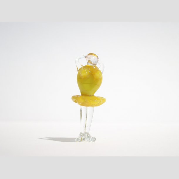 Glasfigurer - Ballet Danserinde I Glas - 6 Farver - Mini 5cm ID Deko2