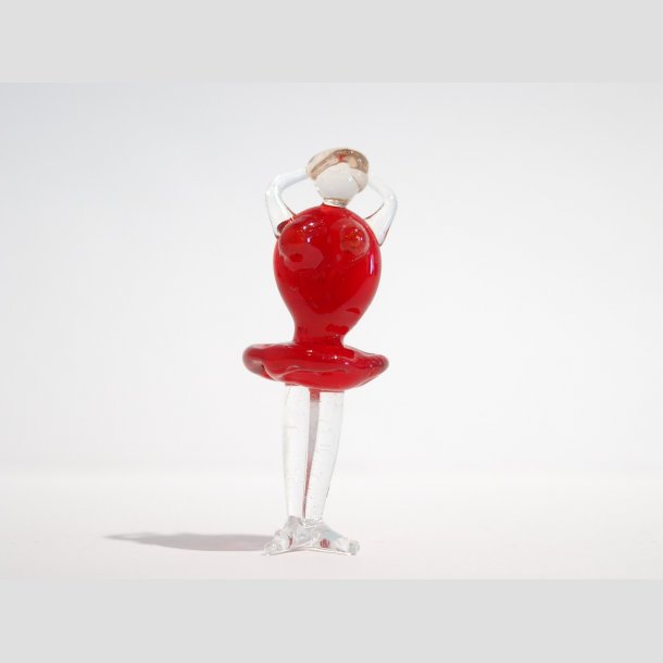 Glasfigurer - Ballet Danserinde I Glas - 6 Farver - Mini 5cm ID Deko3
