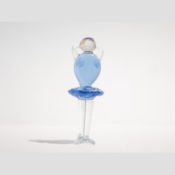 Glasfigurer - Ballet Danserinde I Glas - 6 Farver - Mini 5cm