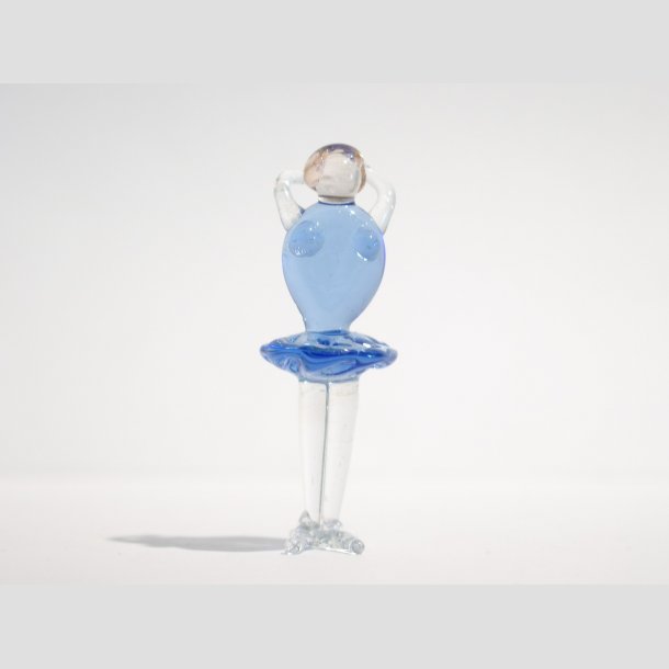 Glasfigurer - Ballet Danserinde I Glas - 6 Farver - Mini 5cm ID Deko4