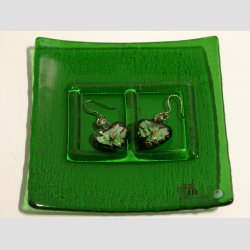 Glaskunst - Glas Smykke Fade - 11x11cm