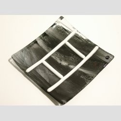 Glaskunst - Glas Smykke Fade - 11x11cm