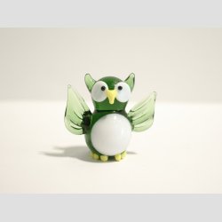 Ugler - I Glas Med Vinger - Mini 2,5cm