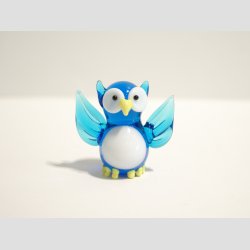 Ugler - I Glas Med Vinger - Mini 2,5cm