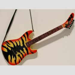 Miniature Tiger El Guitar - Stander &amp; Rem - 25cm