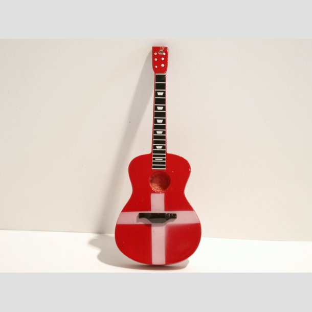 Mini Guitar med Magnet bagp - 10cm ID Magnet6