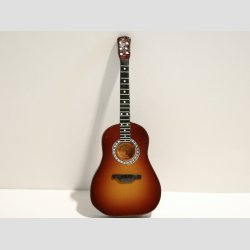 Mini Guitar med Magnet bagp - 10cm