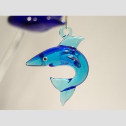 Glasfigur - H�ngende Maritime Glas Figurer - 4-8cm