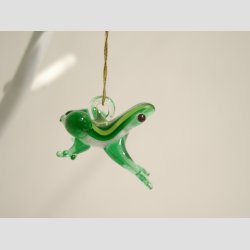 Glaspynt - Hndlavet Hngende Glas Pynt - 2-3cm