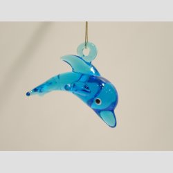 Glasfigur - H�ngende Maritime Glas Figurer - 4-8cm