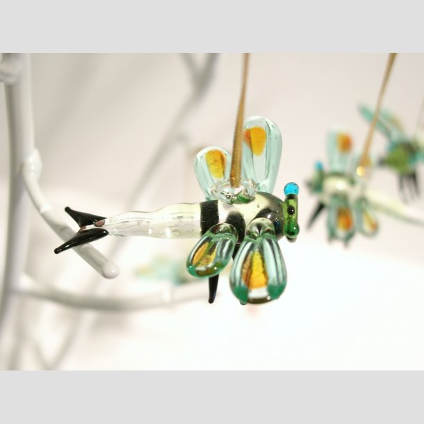 H�ngende Glas Guldsmed - 7cm ID Deko1