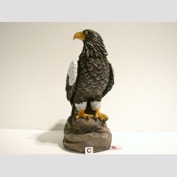 Dyrefigur Statuette - Stellers rn - 14cm - 4 Forskellige Stillinger