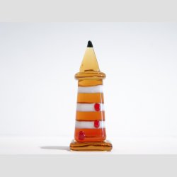 Glas Fyrtrn - Brun - 6cm