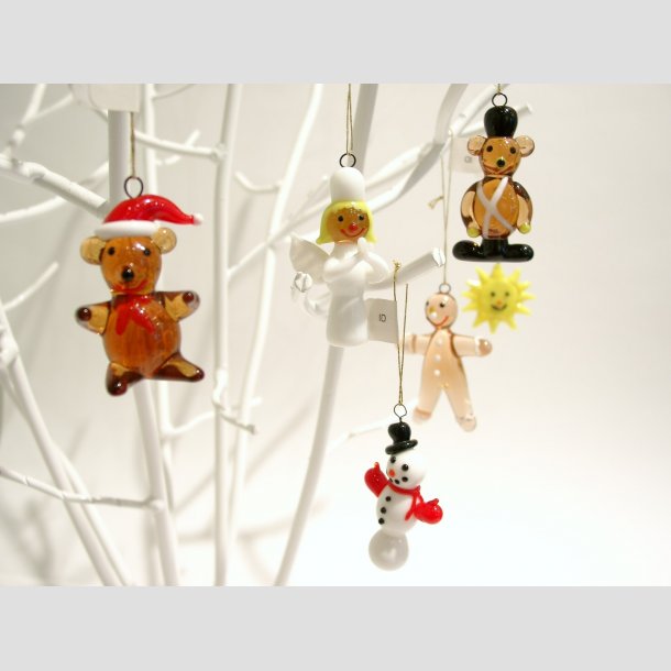 Glaskunst Figuren - Hngen Glas Figuren - 3-5cm