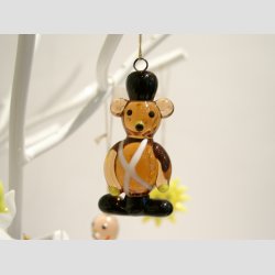 Glaskunst Figurer - Hngende Glas Figurer - 3-5cm