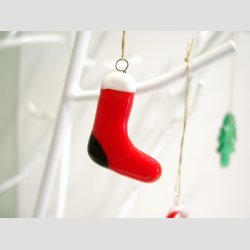 Julepynt - Hngende Glas Mini Julepynt - 3cm