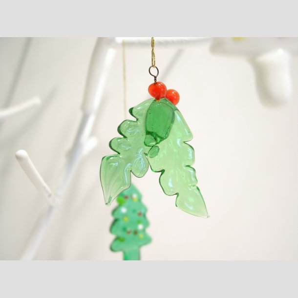 Julepynt - Hngende Glas Mini Julepynt - 3cm ID Deko3