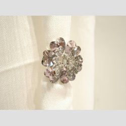 Forgyldt Hr og Trklde Spnde - Sommerfugl &amp; Sm Hjerter - 3,5cm