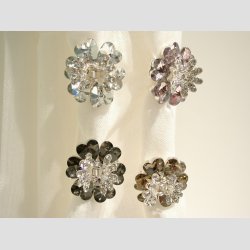 Forgyldt Hr og Trklde Spnde - Sommerfugl &amp; Sm Hjerter - 3,5cm