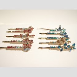 Forgyldt Hr &amp; Trklde Spnder - Krone - 6cm