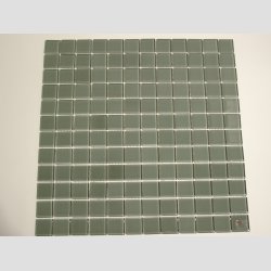 Glas Mosaik Kakel Flise - 2,5x2,5cm - Gr