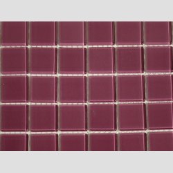 Glas Mosaik Kakel Flise - 2,5x2,5cm - Lilla
