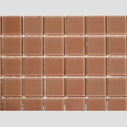 Glas Mosaik Kakel Flise - 2,5x2,5cm - Lyserd