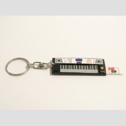 Miniature Keybord Nglering - Sort - 5cm
