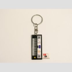 Miniature Keybord Nglering - Sort - 5cm