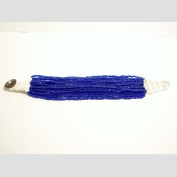 Armbnd - Hndknyttet - Mini Glas Perle Armbnd - 20cm