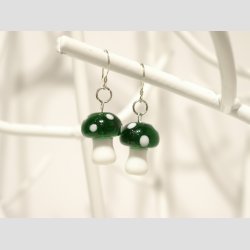 reringe St - Store Glas Champignon - 4cm (perle 2cm)