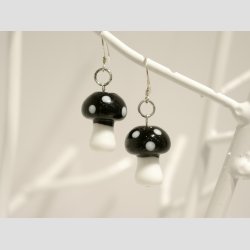 reringe St - Store Glas Champignon - 4cm (perle 2cm)