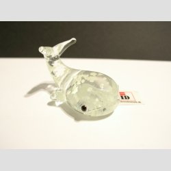 Hval - Selvlysende Glas - 4cm