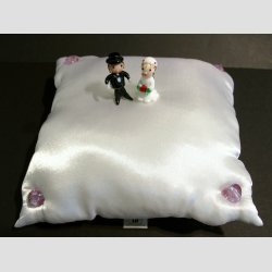 Silke Nipsenlepuder - M/Glas Perler - 18x18cm