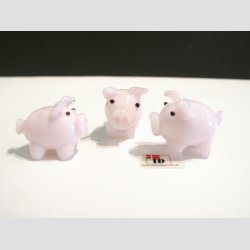 Gris - Jade Lyserd - Mini - 3cm - 1 st med 3 stk