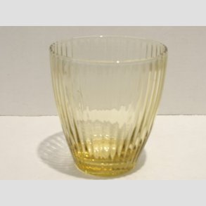 Drikke Glas / Blomster Vase - Lysebrun - 9x10cm