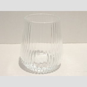 Blomster Vase / Drikke Glas - Klar/Glas - 6x10cm